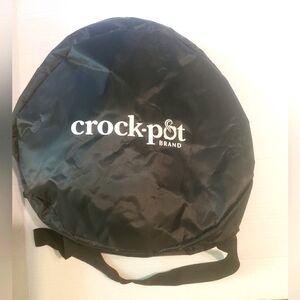 Crock Pot Insulated Slow Cooker Carrier Travel Thermal Double Handles 7qt